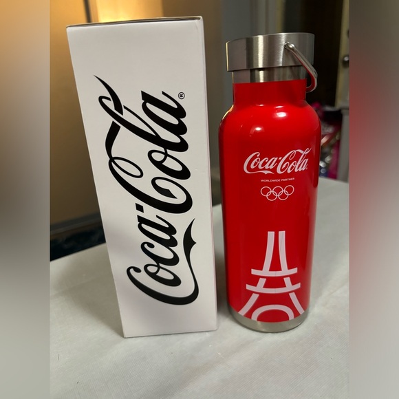 Coca Cola 2024 Olympics Flask Limited Edition - Picture 2 of 2